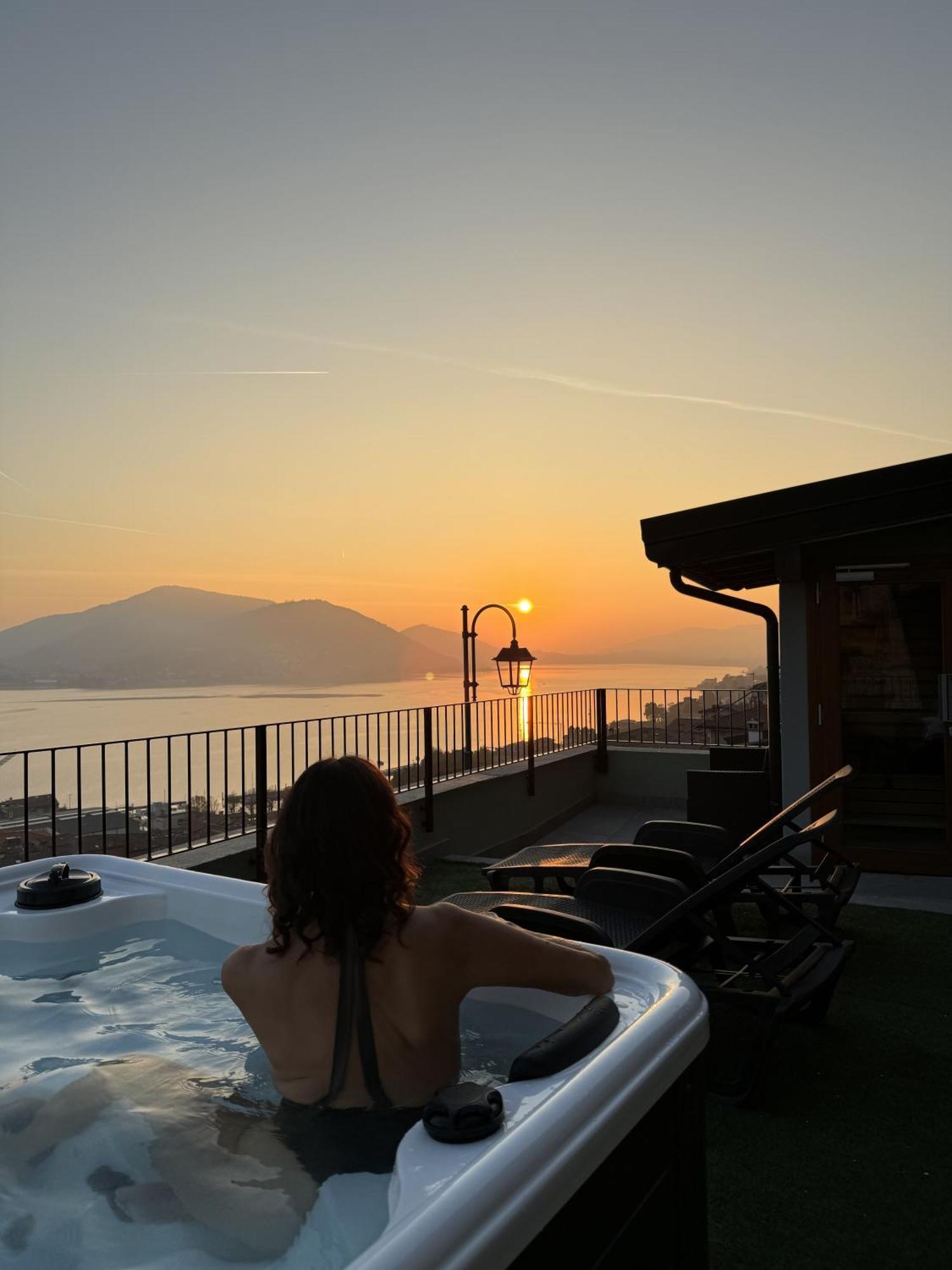Terrazza Sulle Mura Predore Exterior foto